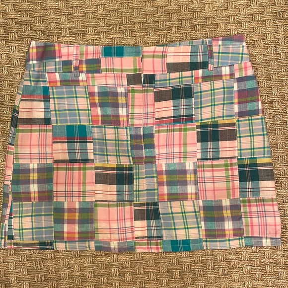 Tailor New York Skirts Tailor New York Pastel Madras Mini Skirt
